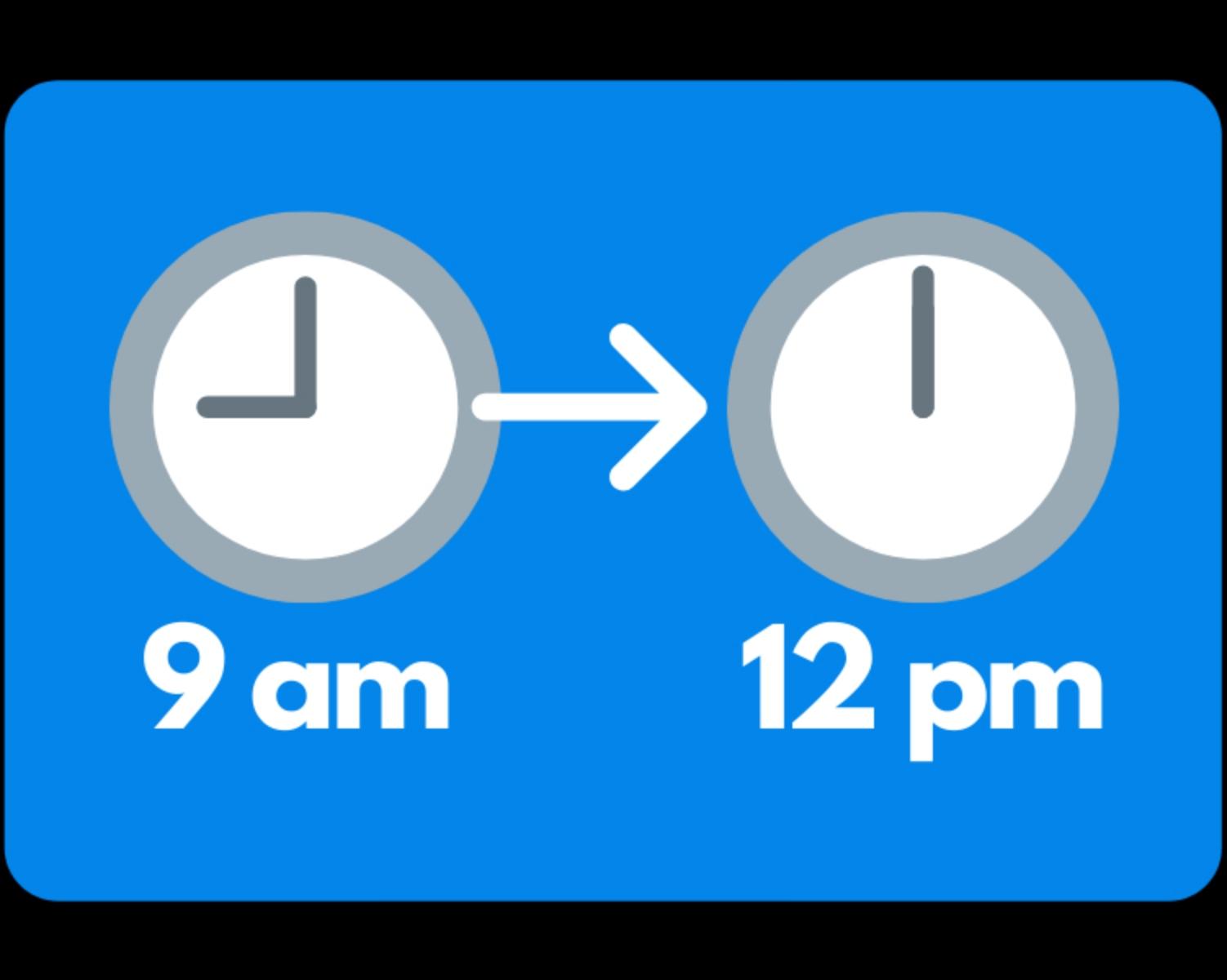 6. Choose a low-stress appointment time.