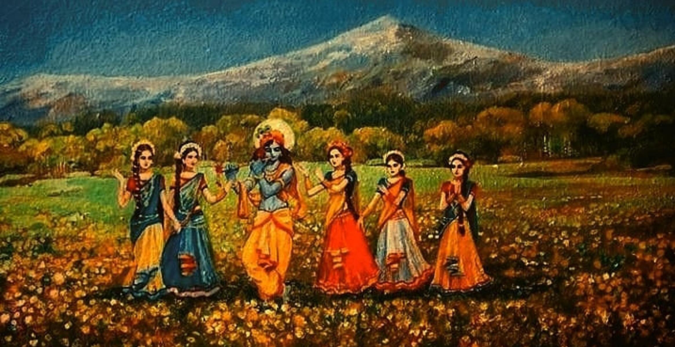 Encripted Value Of Pi hidden In Shri Krishna Prayer