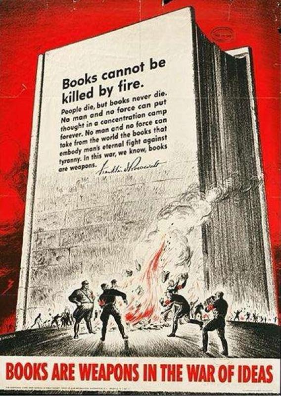 In The War Of Ideas, Books Are Weapons