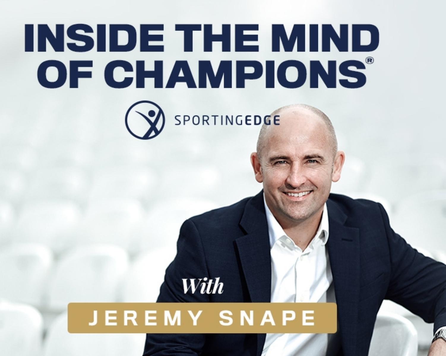 JEREMY SNAPE, EX CRICKTER, SPORTS PSYCHOLIGIST
