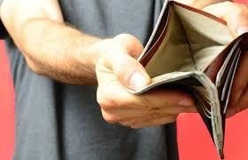 You are broke because of you