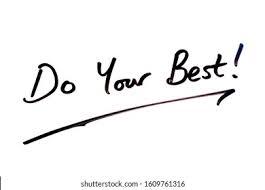 Strive not for perfection, but for excellence instead. 