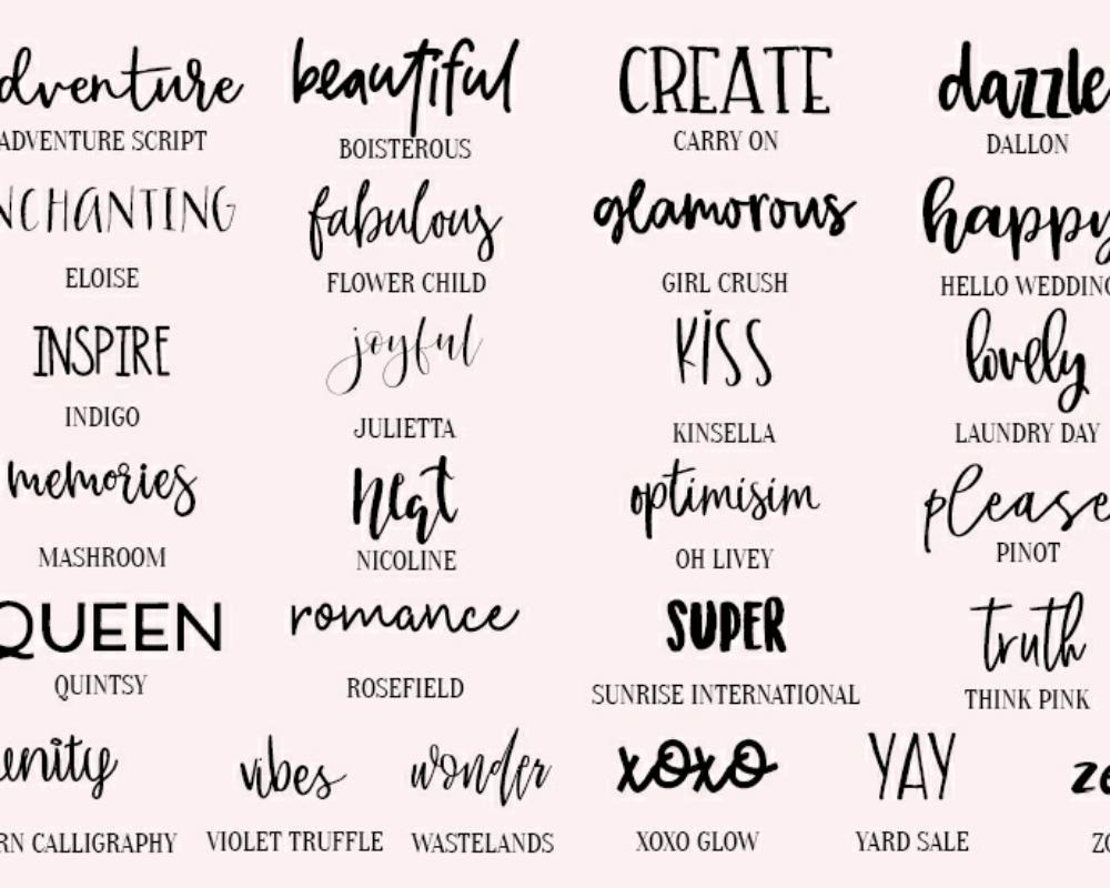 Simple/Complex font effect