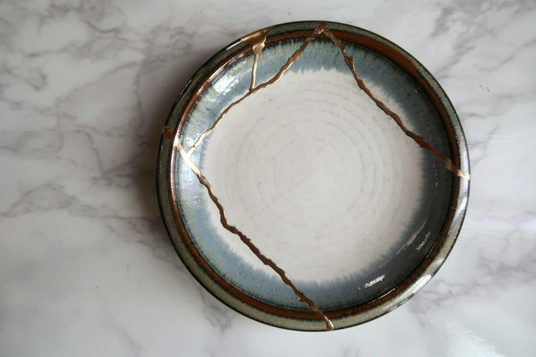 The broken pieces are what makes us beautiful.