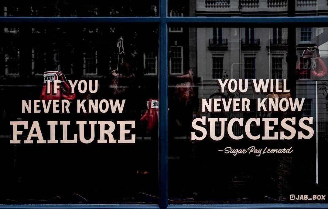 Failure Can Make You Stronger