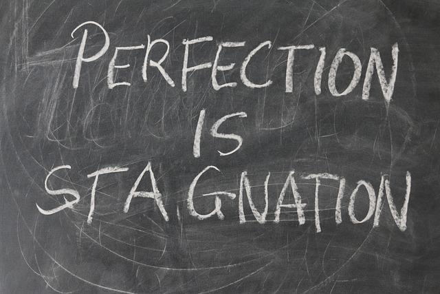 The Perfectionism Trap